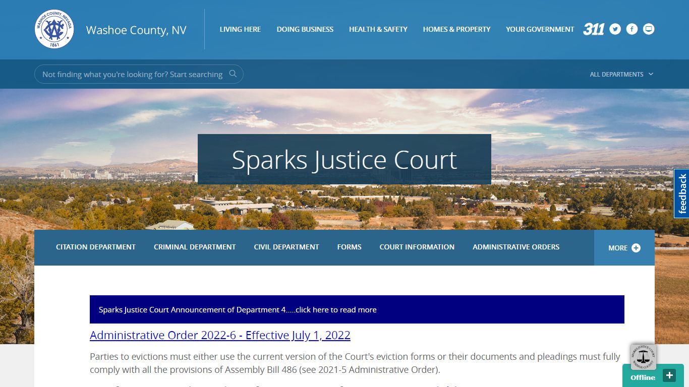 Sparks Justice Court - Washoe County